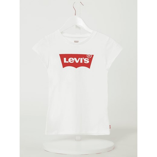 Bluzka dziewczęca biała Levi's 