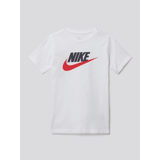 T-shirt z czystej bawełny z nadrukiem z logo Nike 176 Peek&Cloppenburg 