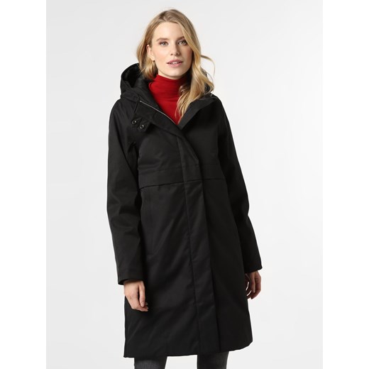 Elvine Damski płaszcz funkcyjny Kobiety Sztuczne włókno czarny jednolity ze sklepu vangraaf w kategorii Płaszcze damskie - zdjęcie 121430774