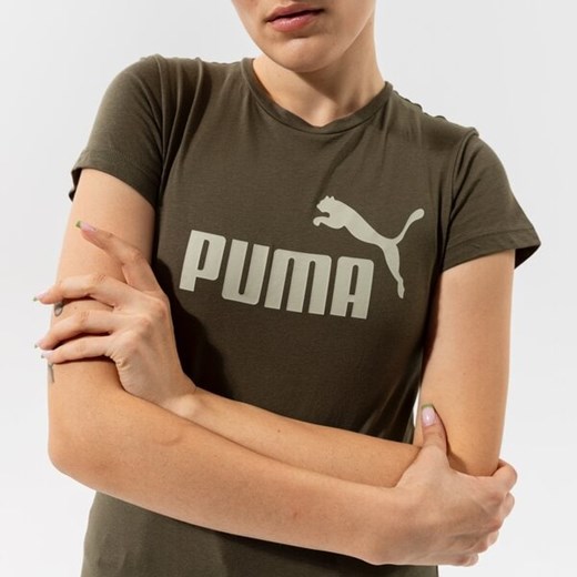 PUMA T-SHIRT ESS LOGO TEE (S) - GRAPE LEAF Puma XS Sizeer