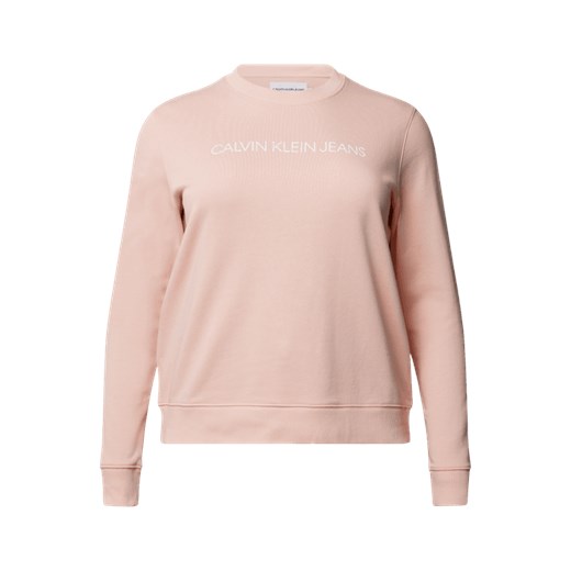 Calvin Klein bluza damska casual różowa 