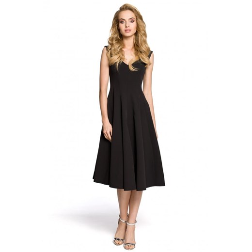 Wieczorowa sukienka na wesele - czarna - Rozmiar L Moe 40 (L) promocyjna cena Jesteś Modna