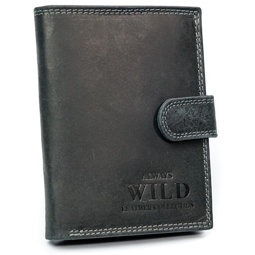Duży portfel skórzany dla mężczyzny z RFID Stop — Always Wild Always Wild uniwersalny rovicky.eu