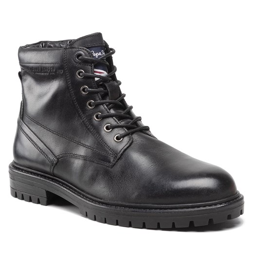 Trapery PEPE JEANS - Ned Boot Lth PMS50210  Black 999 Pepe Jeans 40 eobuwie.pl