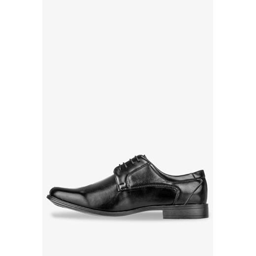Buty eleganckie męskie BADOXX czarne sznurowane 