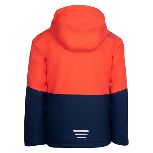 Kurtka narciarska "Hallingdal" w kolorze pomarańczowo-granatowym Trollkids 128 okazyjna cena Limango Polska
