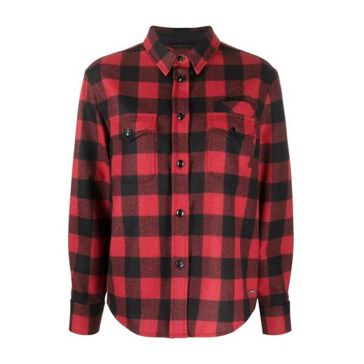 Alaskan Melton Shirt in recycled Italian wool Woolrich M showroom.pl