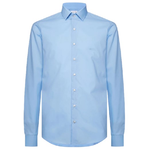 Calvin Klein Męska Koszula  Slim Fit  Blue ze sklepu dewear.pl w kategorii Koszule męskie - zdjęcie 121936853