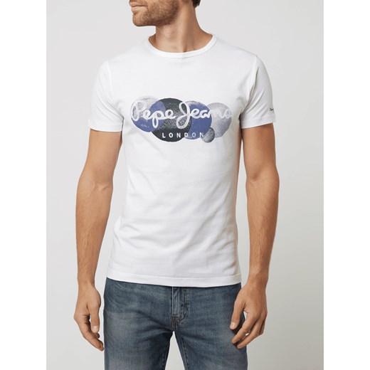 T-shirt z nadrukiem model ‘Sacha’ Pepe Jeans XXL Peek&Cloppenburg 