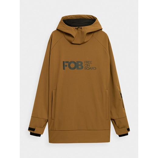 Długa bluza snowboardowa z softshellu membrana 5000 męska 4F