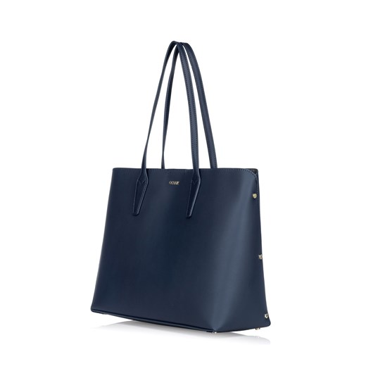 Shopper bag Ochnik elegancka matowa duża na ramię ze skóry ekologicznej 
