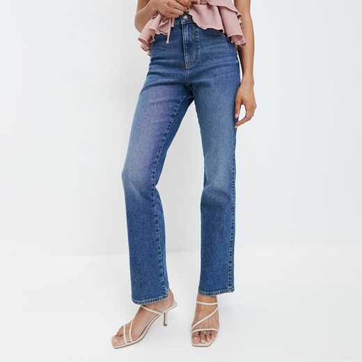 Mohito - Jeansy bootcut - Niebieski Mohito 38 okazyjna cena Mohito