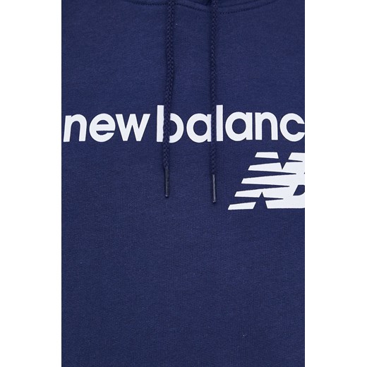 Bluza damska granatowa New Balance sportowa 