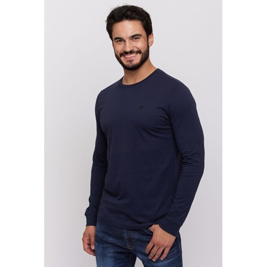 DIESEL - granatowy longsleeve męski Diesel XXL outfit.pl