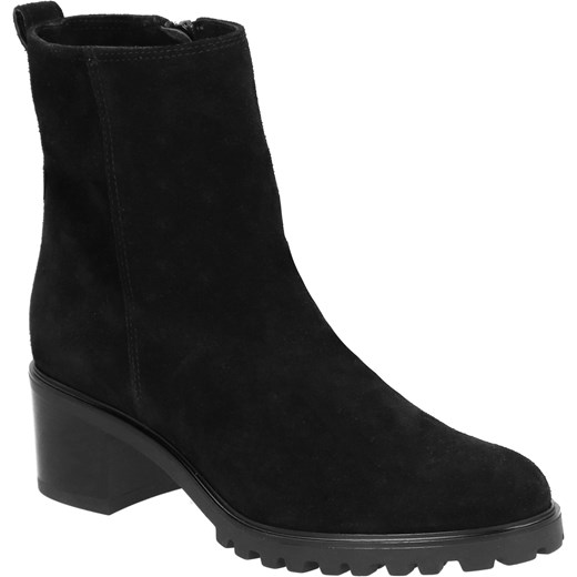 VENEZIA Zamszowe botki - 2PANZ222 218 NER Venezia 39 Venezia