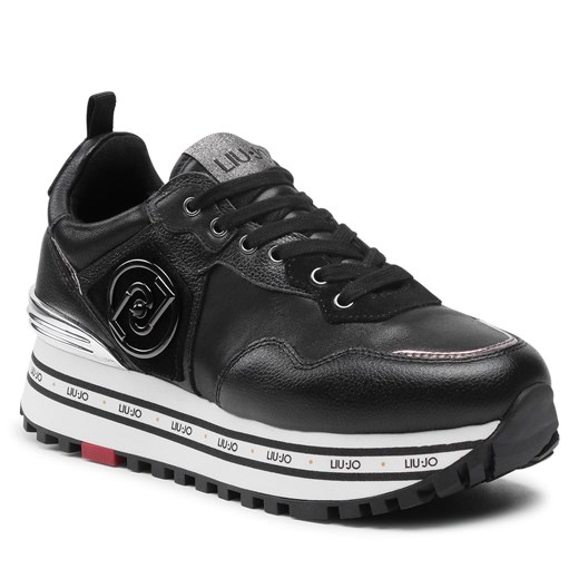Sneakersy LIU JO - Maxi Wonder 1 BF1051 P0102 Black 22222 Liu Jo 38 eobuwie.pl