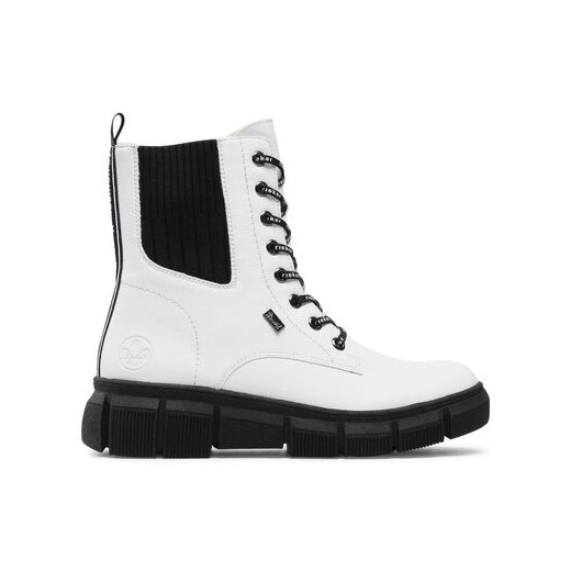 Workery damskie Rieker sznurowane casual
