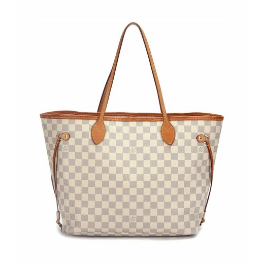 Louis Vuitton shopper bag biała na ramię