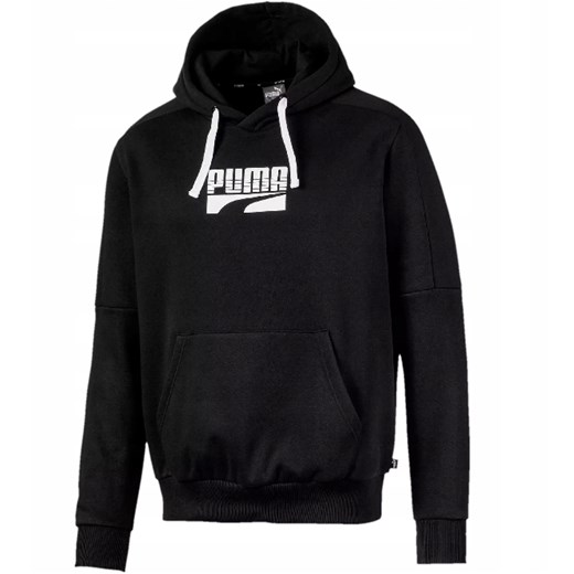 Bluza męska Puma Rebel Block FL Black ze sklepu dewear.pl w kategorii Bluzy męskie - zdjęcie 122340370