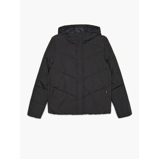 Cropp - Pikowana kurtka - czarny ze sklepu Cropp w kategorii Kurtki męskie - zdjęcie 122345834