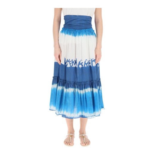 i love summer tie-dye long skirt Alberta Ferretti 38 IT okazyjna cena showroom.pl