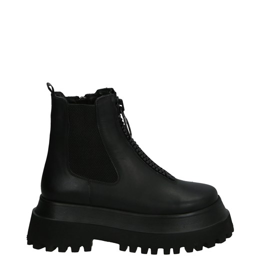 VENEZIA Botki z suwakiem - 05932006 BLACK Venezia 36 wyprzedaż Venezia
