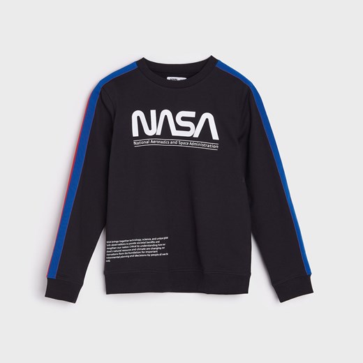 Sinsay - Bluza NASA - Czarny Sinsay 134 Sinsay