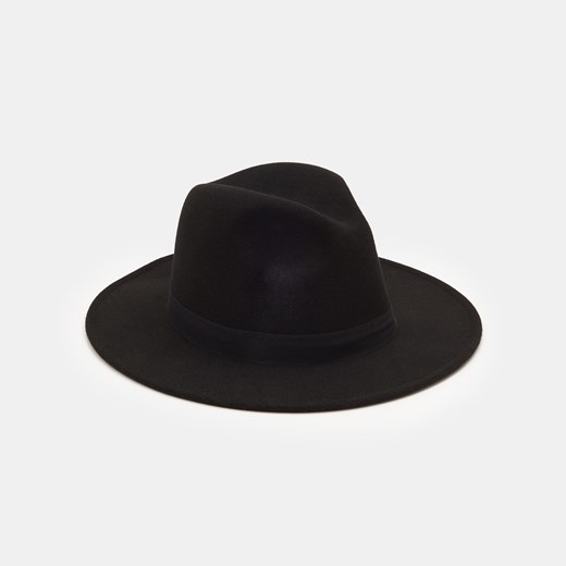 Sinsay - Kapelusz typu fedora - Czarny Sinsay Jeden rozmiar Sinsay