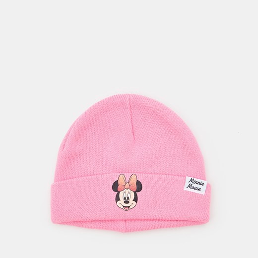 Sinsay - Czapka Myszka Minnie - Różowy Sinsay 6-9 miesięcy Sinsay