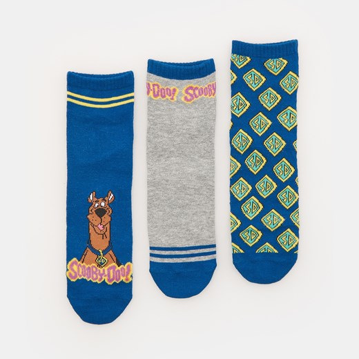 Sinsay - Skarpetki Scooby Doo 3 pack - Granatowy Sinsay 39-42 Sinsay