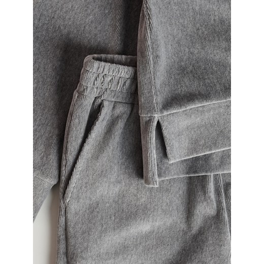 Reserved - Dwucześciowa piżama - Szary Reserved XL Reserved