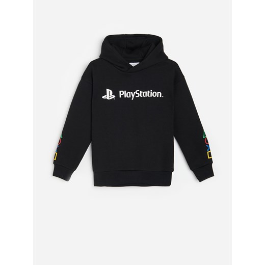 Reserved - Bluza z kapturem Play Station - Czarny Reserved 128 Reserved