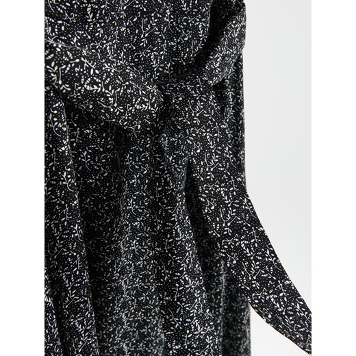 Reserved - Sukienka z drobnym wzorem - Czarny Reserved 38 promocja Reserved