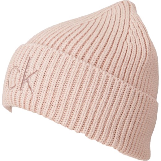 Czapka zimowa damska Calvin Klein różowa