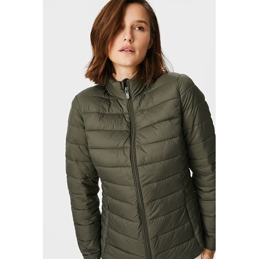 C&A Kurtka pikowana-materiał z recyklingu-BIONIC-FINISH®ECO, Zielony, Rozmiar: 40 The Outerwear 38 C&A