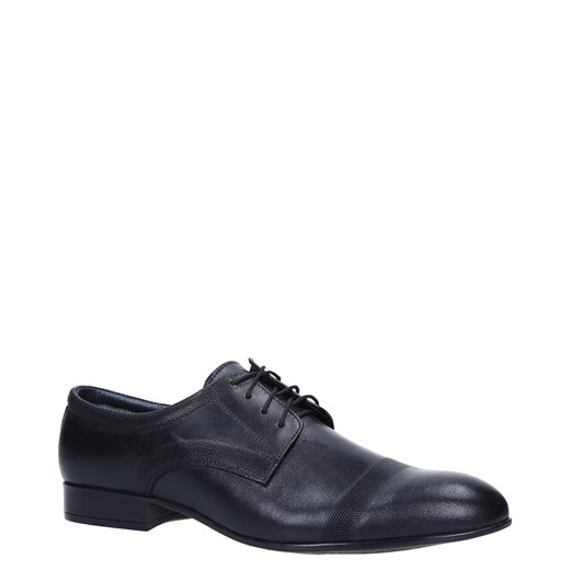 Czarne buty wizytowe skórzane sznurowane Windssor 652/MR Windssor 44 okazyjna cena Casu.pl