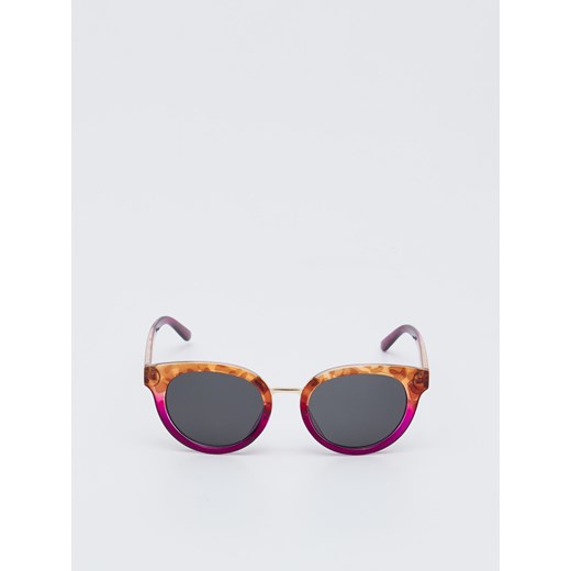 Sinsay - Okulary przeciwsłoneczne - Pomarańczowy Sinsay Jeden rozmiar okazyjna cena Sinsay