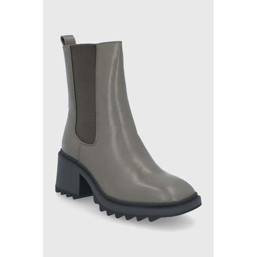 Botki Answear Lab bez zapięcia eleganckie 