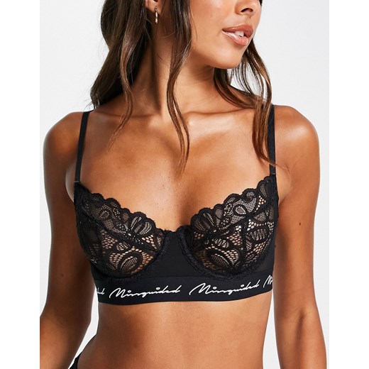 Biustonosz czarny Missguided