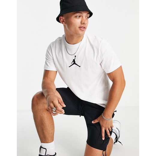 Nike Jordan – Jumpman – Biały T-shirt z logo na środku Jordan 3XL Asos Poland