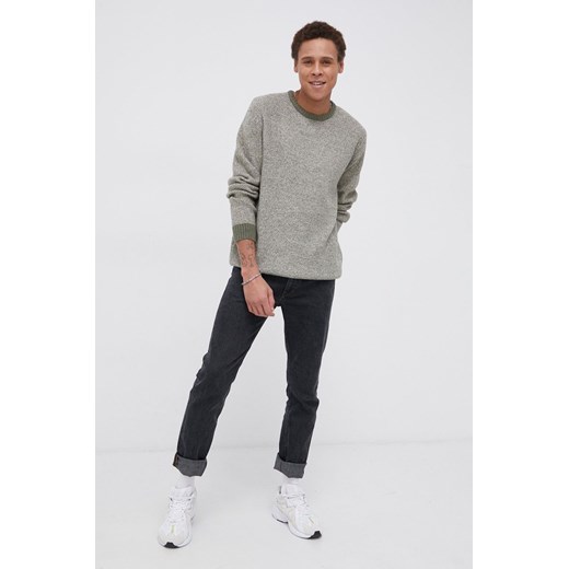 Wrangler - Sweter z domieszką wełny Wrangler L ANSWEAR.com