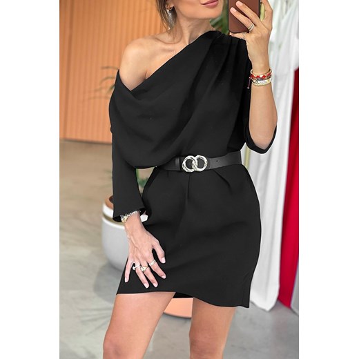 Sukienka ROLDERA BLACK S wyprzedaż Ivet Shop