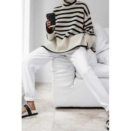Sweter damski TRISTELMA ECRU uniwersalny promocja Ivet Shop