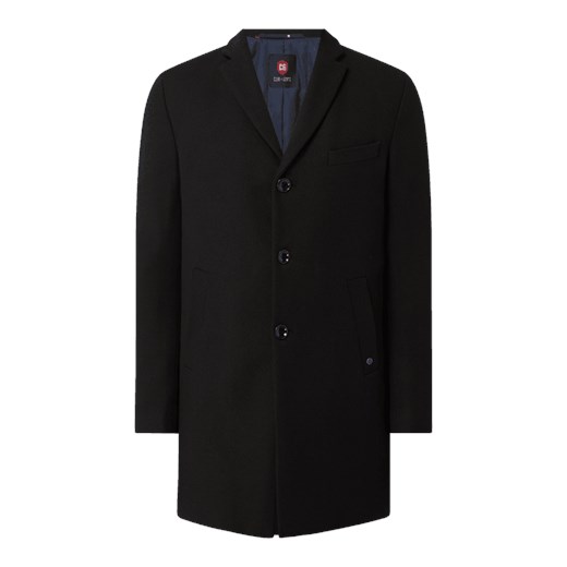 Krótki płaszcz z dodatkiem żywej wełny model ‘Malcot’ Cg - Club Of Gents 102 Peek&Cloppenburg 