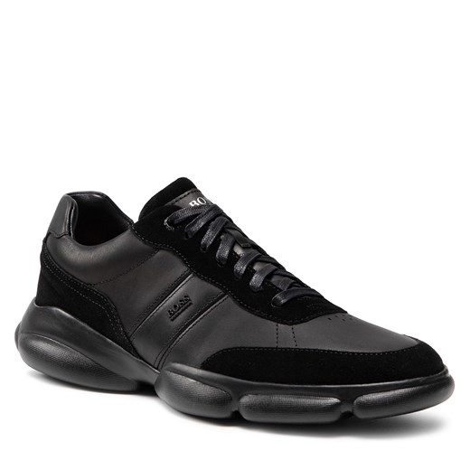 Sneakersy BOSS - Rapid Runn 50454970 10222004 01 Black 001 43 okazja eobuwie.pl