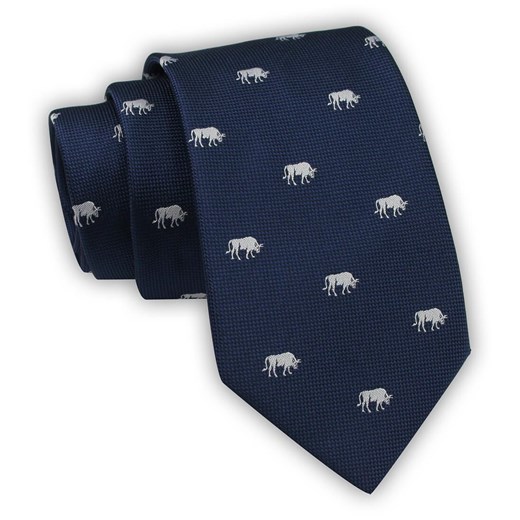 Krawat Alties (7 cm) - Znaki Zodiaku: BYK KRALTS0536 ze sklepu JegoSzafa.pl w kategorii Krawaty - zdjęcie 123136732