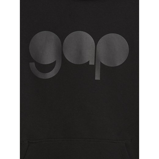 GAP Logo Bluza dziecięca Czarny Gap XL promocyjna cena BIBLOO
