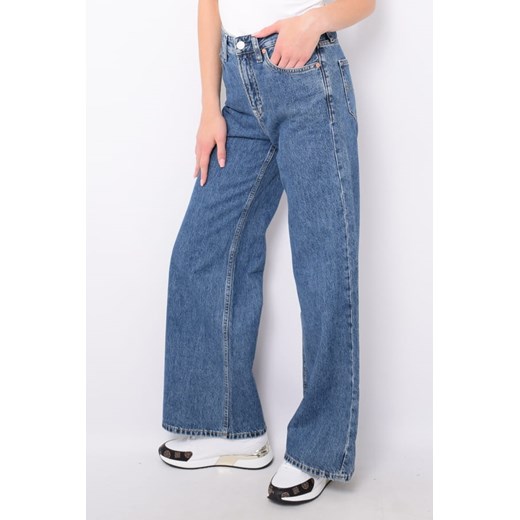 Jeansy damskie Tommy Hilfiger wiosenne z bawełny 