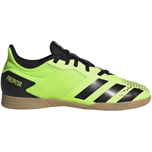 Buty piłkarskie adidas Predator 20.4 In Sala Jr EH3043 wielokolorowe zielone 30 ButyModne.pl