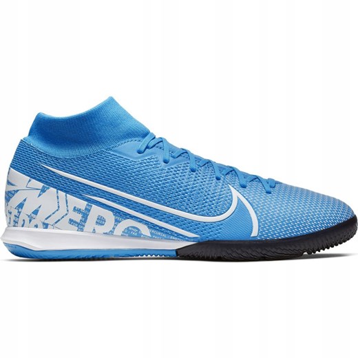 Buty piłkarskie Nike Mercurial Superfly 7 Academy Ic M AT7975 414 niebieskie Nike 44,5 ButyModne.pl